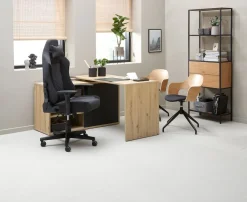 Gamestoel ABILDAA antraciet grijze stof