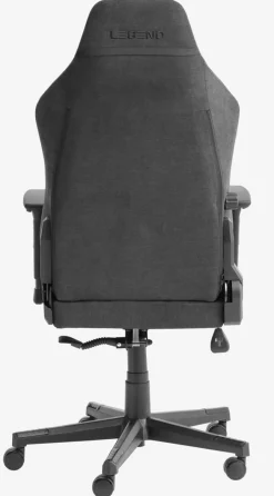 Gamestoel ABILDAA antraciet grijze stof