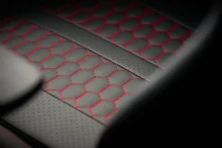 Gamestoel NIBE zwart kunstleer/rood