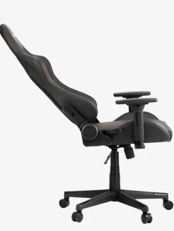 Gamestoel NIBE zwart kunstleer/rood