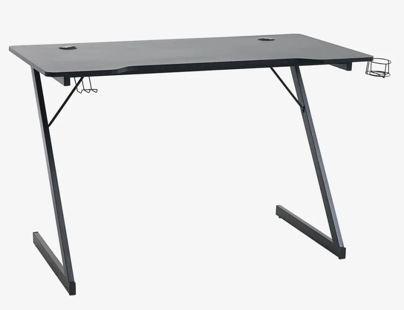 Gamingbureau HALSTED 60x120 zwart