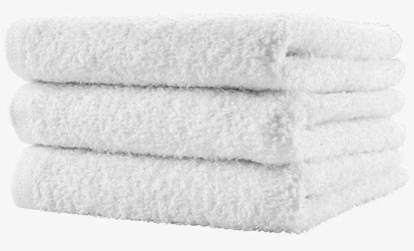 Gastendoek FLISBY 40x60 wit