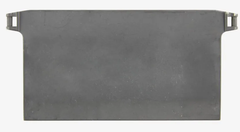 Gewicht onder voor verticale lamellen 6 stuks grijs