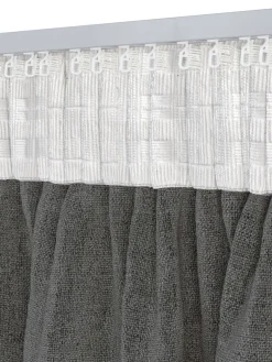 Gordijn ALDRA 1x140x175 verduisterend antraciet