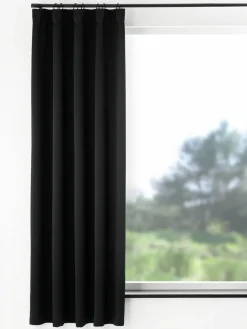 Gordijn AMUNGEN 1x140x175 dimmend zwart