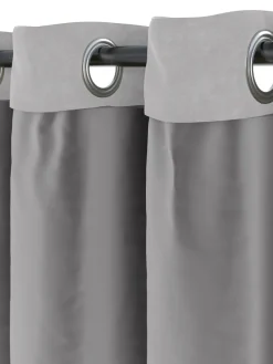 Gordijn ANTEN 1x140x300 lichtgrijs