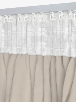 Gordijn AUSTRA 1x140x300 fluweel beige