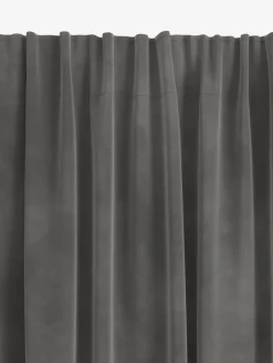 Gordijn AUSTRA 1x140x300 fluweel grijs