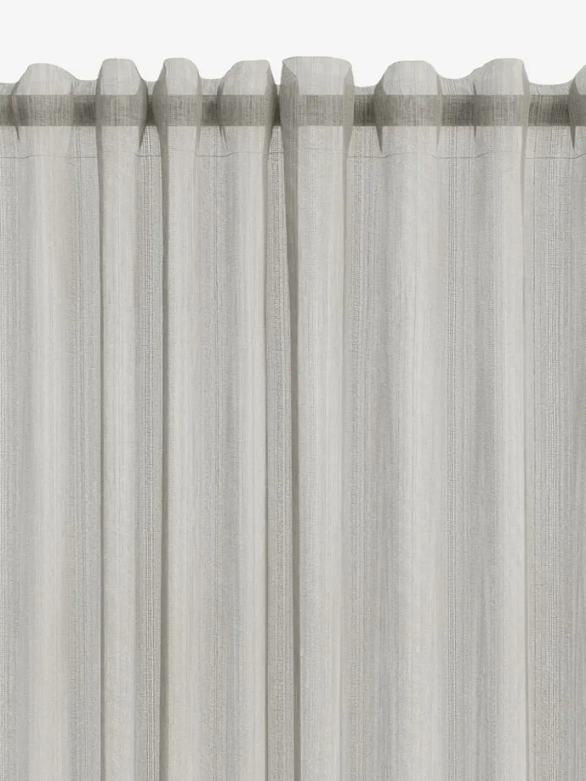 Gordijn BASSHOLMEN 1x140x245 lichtgrijs