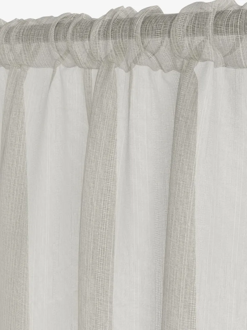 Gordijn BASSHOLMEN 1x140x245 lichtgrijs