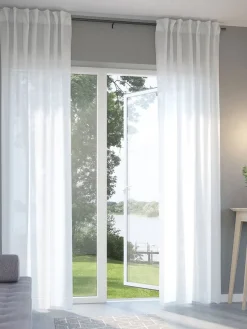 Gordijn BOLMEN 1x140x300 kreukel off-white