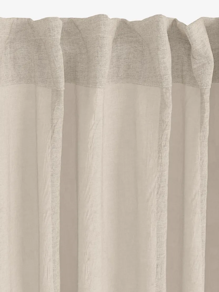 Gordijn BOLMEN 1x140x300 kreukel grijs