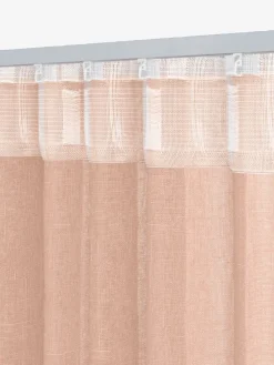 Gordijn FONNA 1x140x245 oud roze