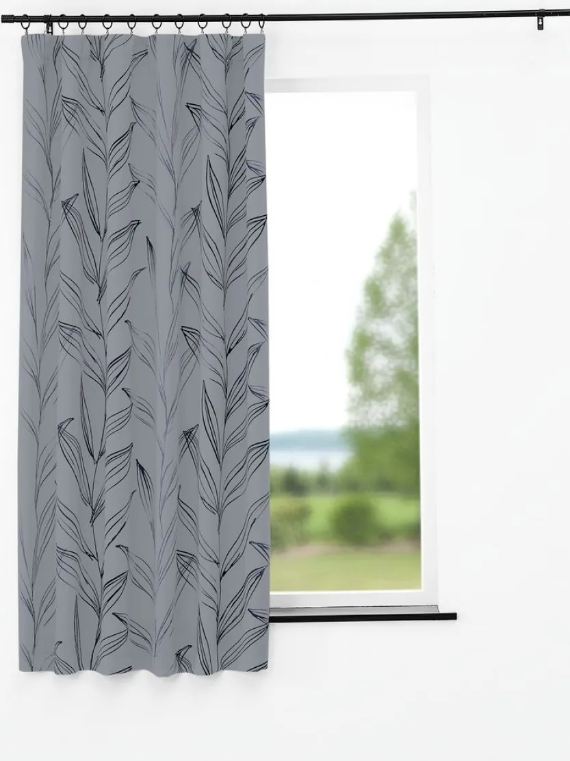 Gordijn GOTLAND 1x140x175 dimmend grijs