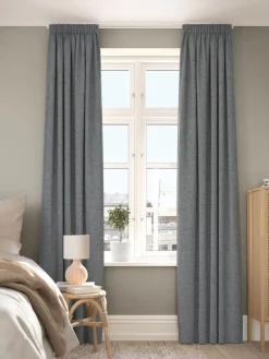 Gordijn HERDLA 1x140x300 isolerend antraciet