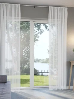 Gordijn MARISKO 1x140x300 wit