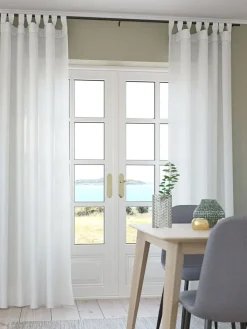 Gordijn ORUST 1x140x300 wit