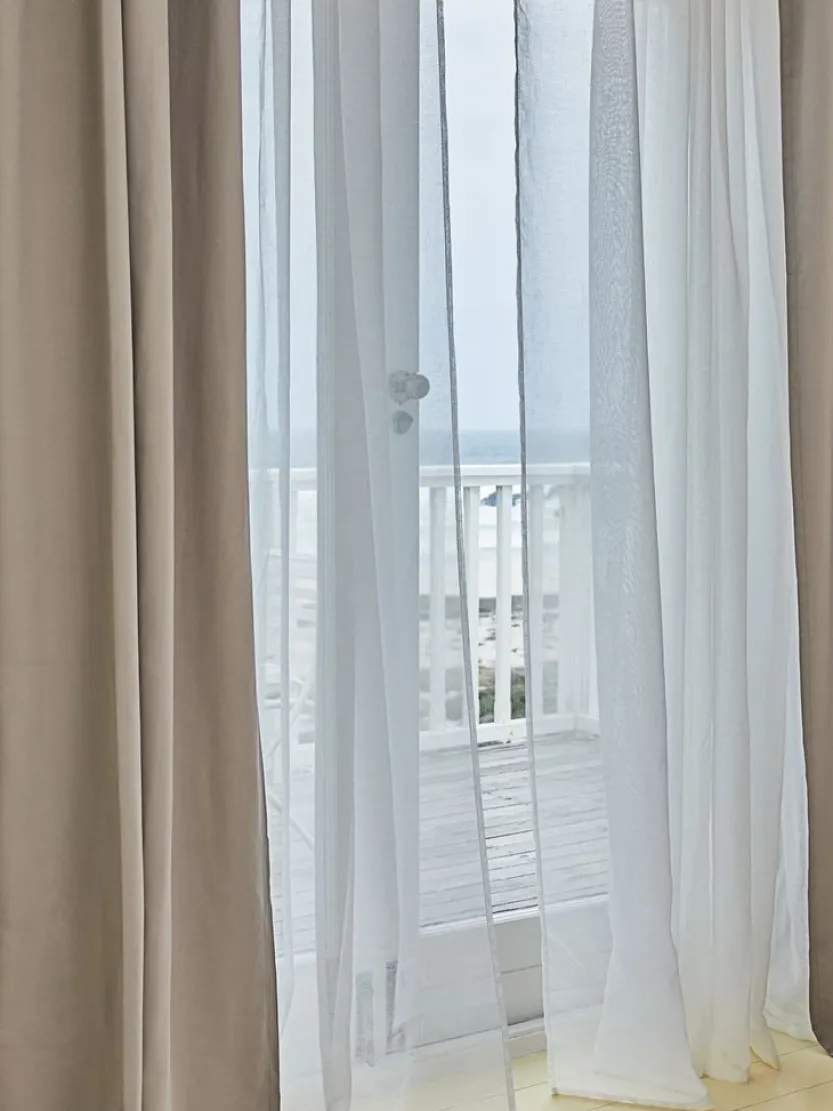 Gordijn ROXEN 1x140x245 beige