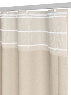 Gordijn ROXEN 1x140x245 beige