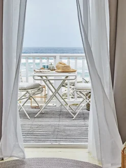 Gordijn ROXEN 1x140x245 beige