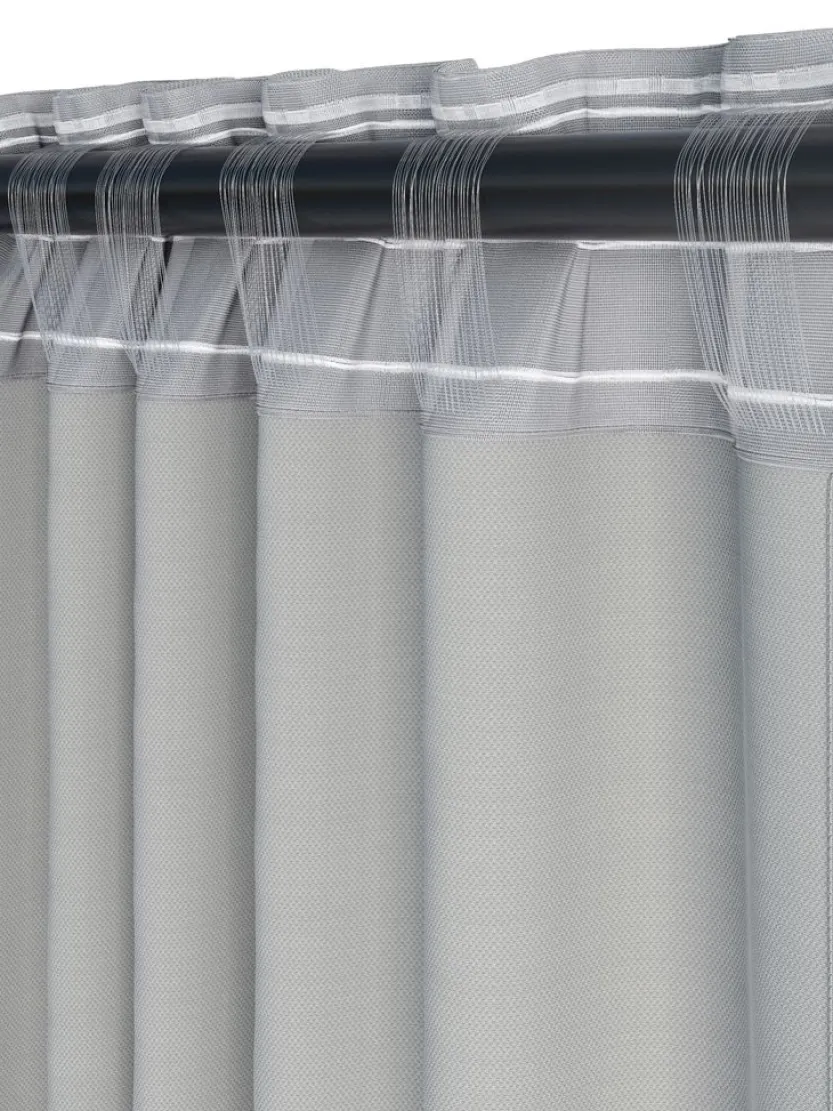 Gordijn ROXEN 1x140x245 grijs