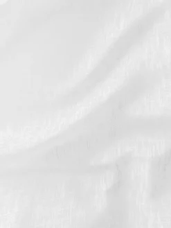 Gordijn UNNEN 1x140x300 wit linnenlook