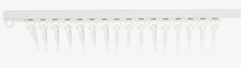 Gordijnrail FIXI 125 cm wit