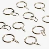 Gordijnring Ø19mm 10st/pk staal