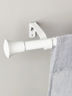 Gordijnroede KULA 19mm 160-300cm wit