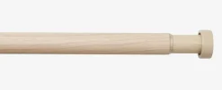 Gordijnstang NATURE 90-160 cm houtlook
