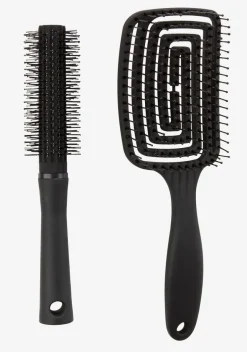 Haarborstel MARIESTAD zwart assorti