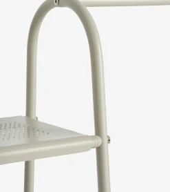 Halmeubel RAVNKILDE 4 schappen lichtzand