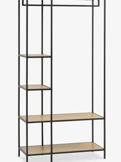 Halmeubel TRAPPEDAL eiken/zwart