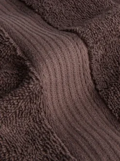 Handdoek KARLSTAD 50x100 donkerbruin