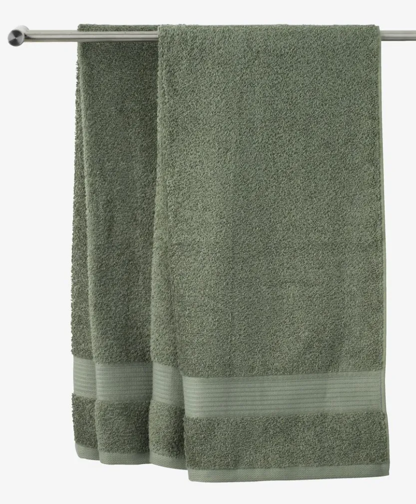 Handdoek KARLSTAD 50x100 legergroen