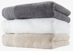 Handdoek SORUNDA 50x100 grijs