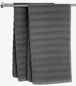 Handdoek TORSBY 50x90 grijs