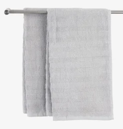 Handdoek TORSBY 50x90 lichtgrijs