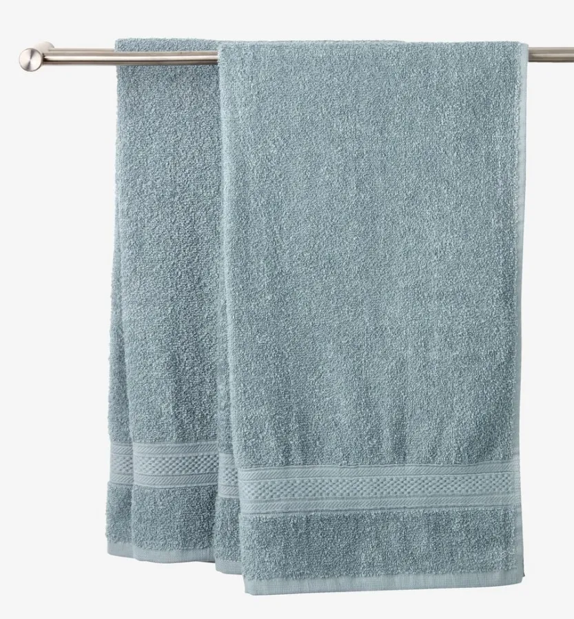 Handdoek UPPSALA 50x90 oud blauw