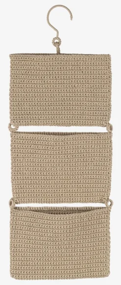 Hangende opberger STOBY B29xH78cm beige
