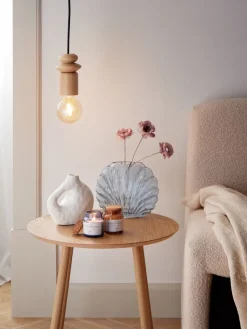 Hanglamp ASMIND Ø8xH13cm hout