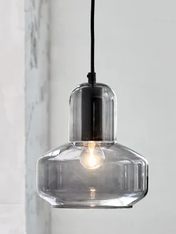 Hanglamp KORNELIUS Ø20xH22 cm glas