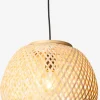 Hanglamp SIGVARD Ø35xH26cm bamboe