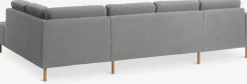 Hoekbank SVALBARD rechts lichtgrijs