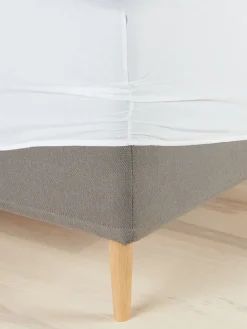 Hoeslaken BENTE 90x200x30 wit