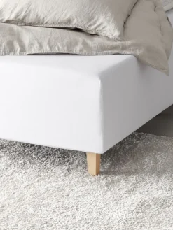 Hoeslaken DAGNY 90x200x35 wit