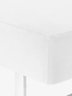 Hoeslaken JANNE jersey 90x200x30 wit