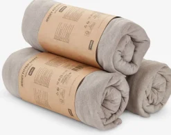 Hoeslaken JANNE jersey 90x200x30 grijs