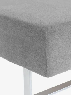 Hoeslaken TINDRA badstof 90x200x30 grijs