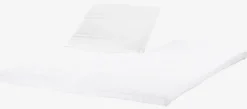 Hoeslaken topmatras ADA jersey 180x200x6-10 1-split wit